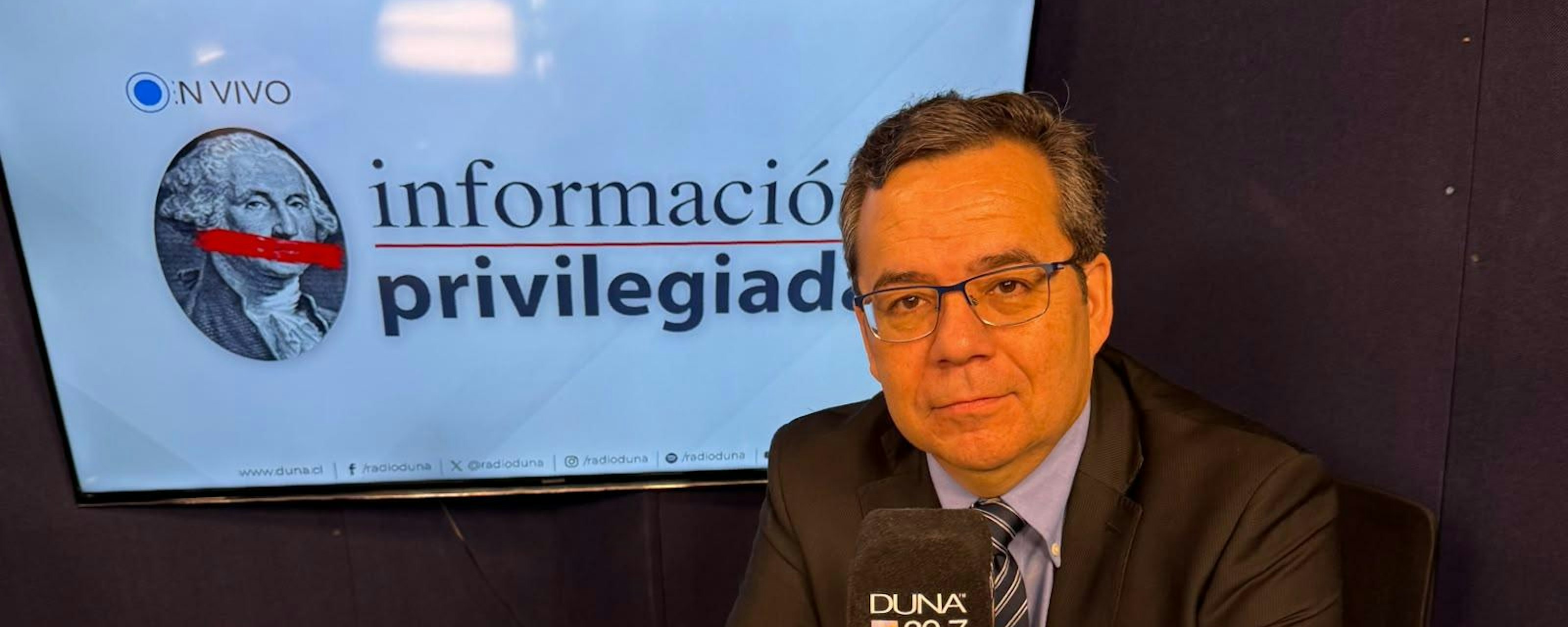 Luis Felipe Céspedes, del Banco Central: "El desafío es trabajar para generar nuevas fuentes de crecimiento y productividad"