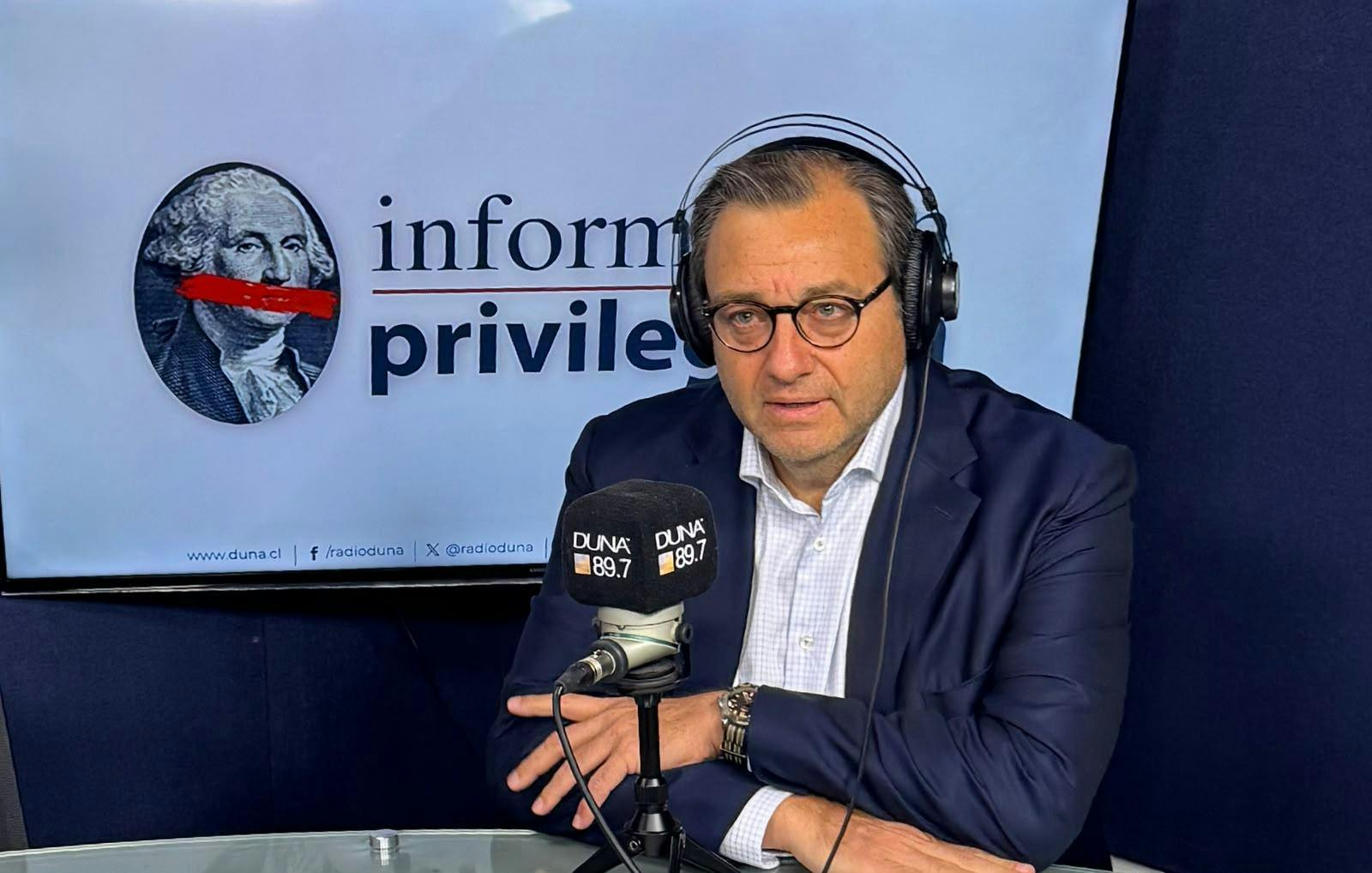 Óscar Hasbún, de CSAV, aborda el día del comercio global y la volatilidad
