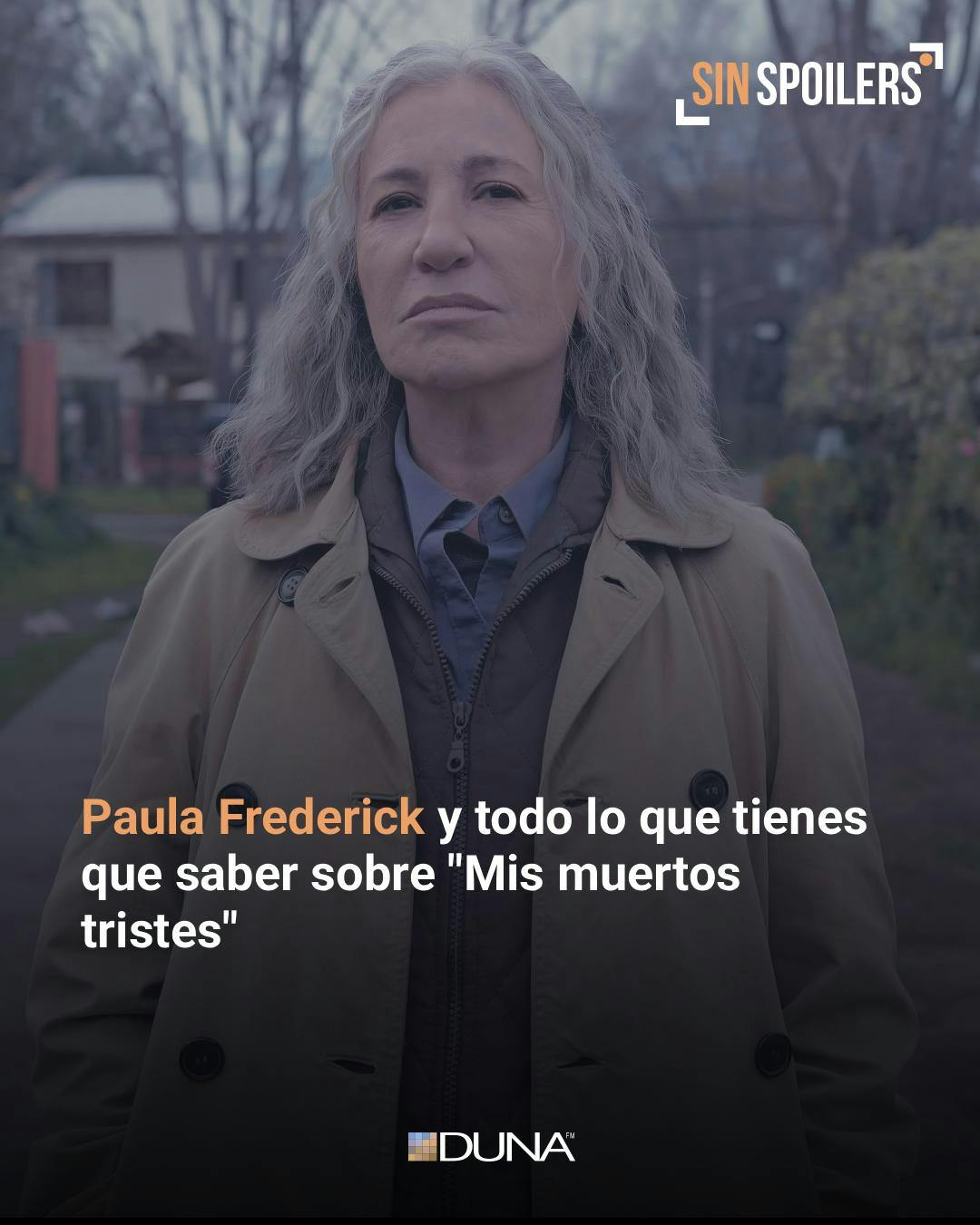 Paula Frederick y todo lo que tienes que saber sobre "Mis muertos tristes"