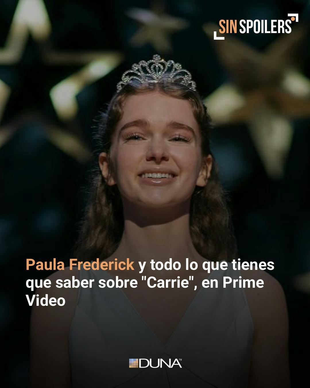 Paula Frederick y todo lo que tienes que saber sobre "Carrie", en Prime Video