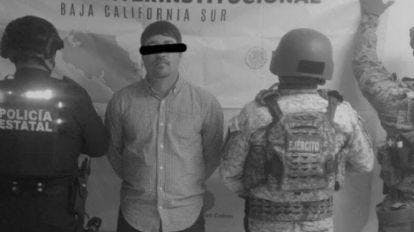 Aprehenden a El Cholo 40, líder de célula criminal en Baja California Sur