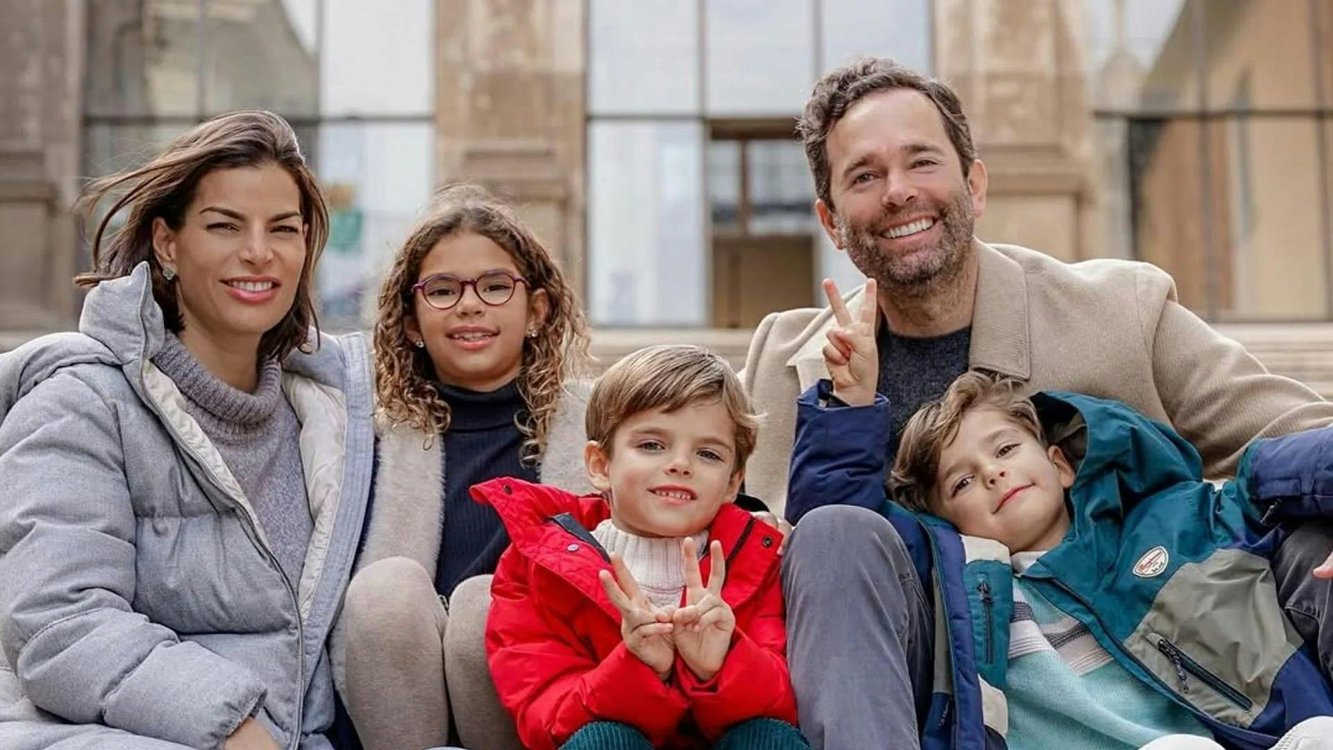 Bárbara Coppel celebra el cumpleaños de su hijo Killian en los Alpes franceses