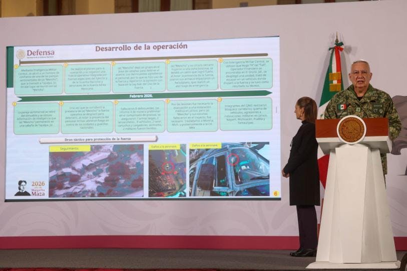 Pareja sentimental de “El Mencho” fue pieza clave en operativo para ubicar al líder del CJNG: Defensa