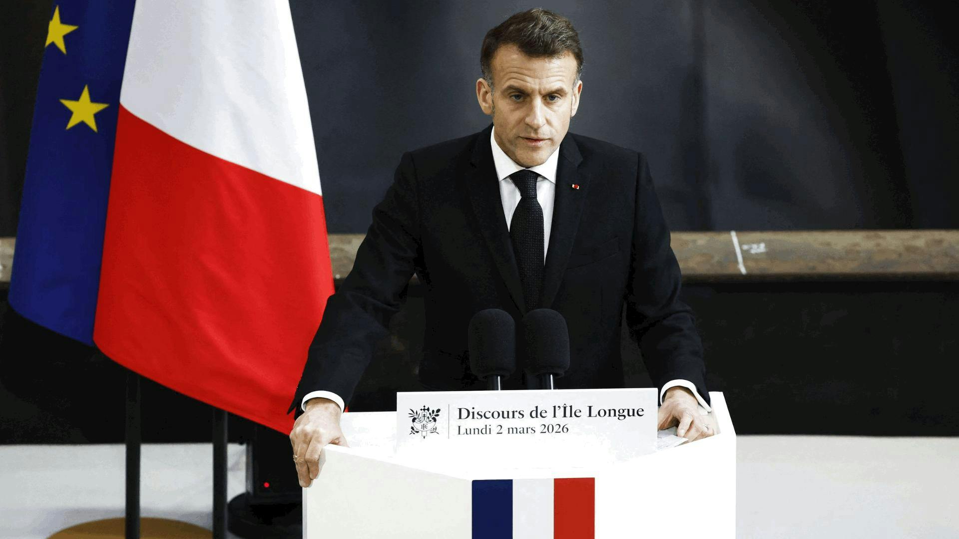 Macron anuncia aumento del arsenal nuclear francés y despliegue temporal en países aliados