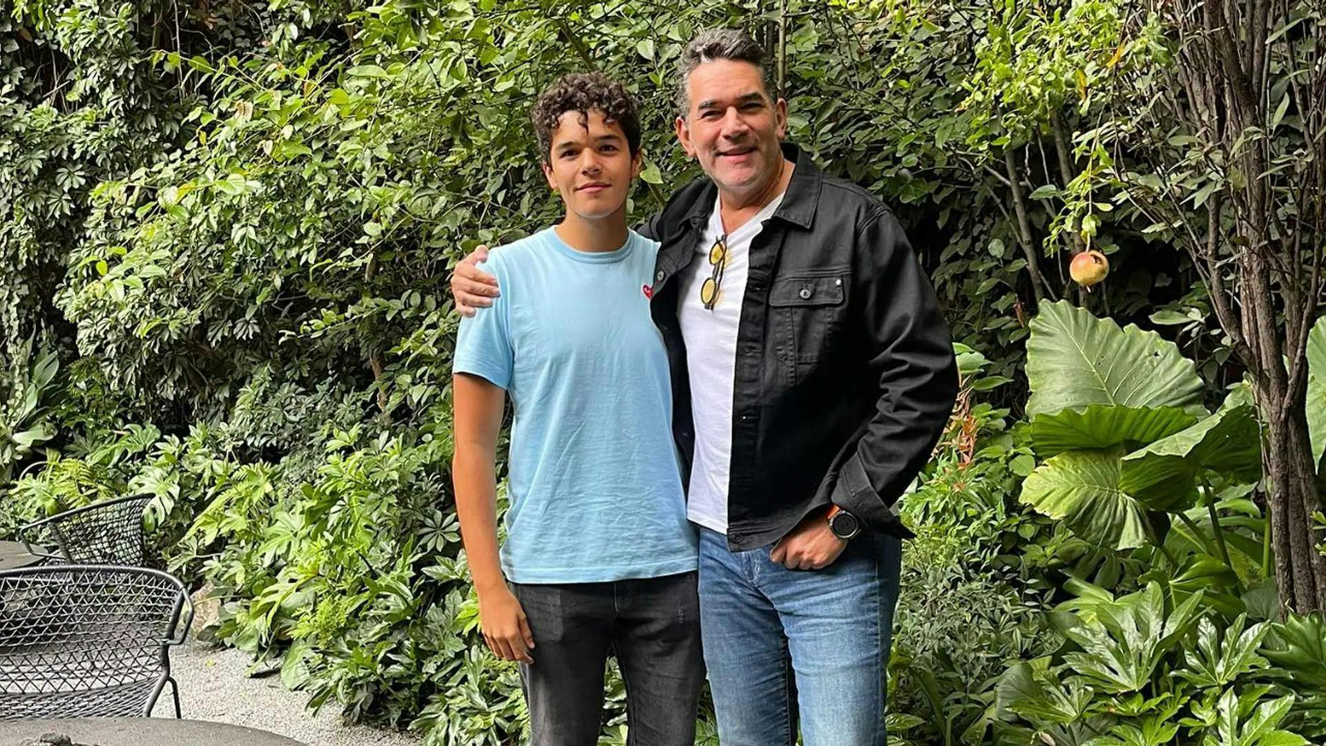 Eduardo Santamarina habla del debut de su hijo Eduardo Zucchi