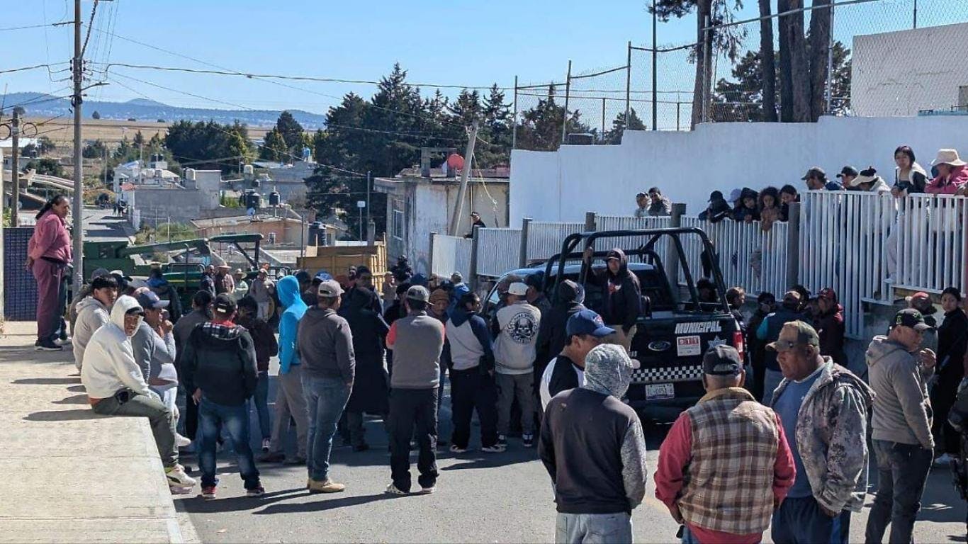 Denuncian represión violenta y desapariciones en desalojo de agricultores en Tlaxcala