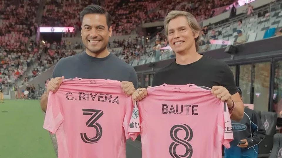 Carlos Rivera y Carlos Baute viven la experiencia del Inter Miami junto a Messi