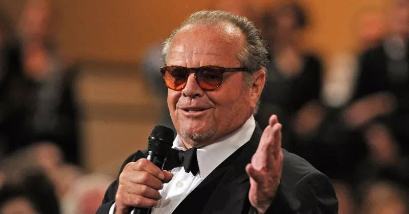 Jack Nicholson reaparece en imagen inédita durante festejo por sus 89 años