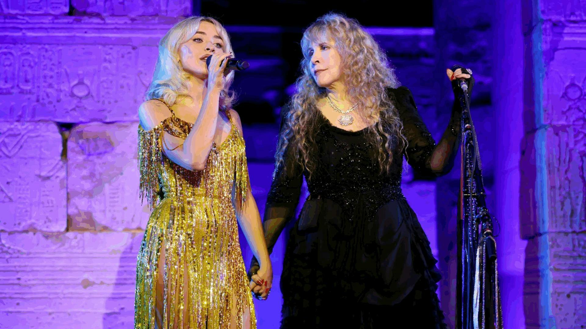 Sabrina Carpenter dice que cantar con Stevie Nicks en la Met Gala “curó muchas cosas en mí”