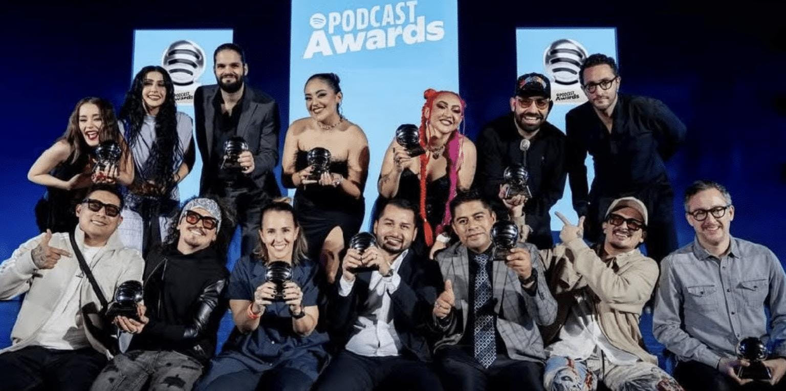Spotify Podcast Awards 2026: estos fueron los podcasts más escuchados del año