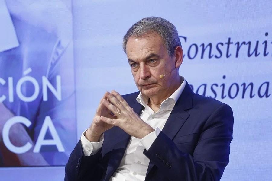 Ordenan bloquear cuentas de Rodríguez Zapatero por investigación de tráfico de influencias