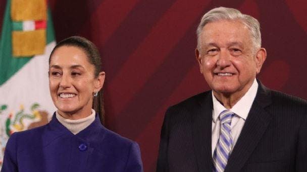 Sheinbaum vuelve a agradecer respaldo de López Obrador ante tensiones con Estados Unidos
