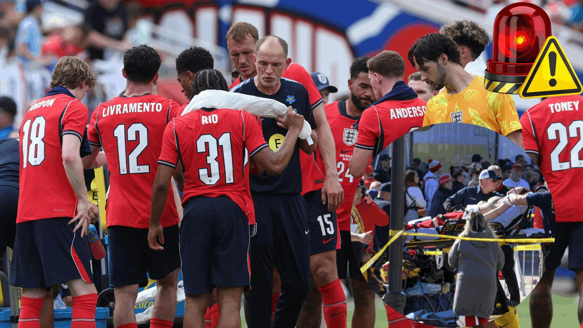 Tiroteo cerca del campamento de Inglaterra en Kansas City deja nueve heridos a días del Mundial 2026
