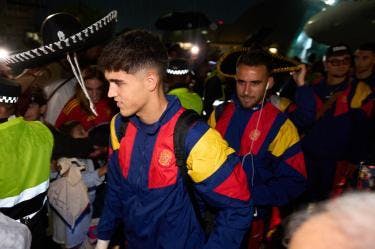 España desata la locura en Puebla: mariachis, lluvia y una multitud reciben a la Furia Roja rumbo al Mundial 2026
