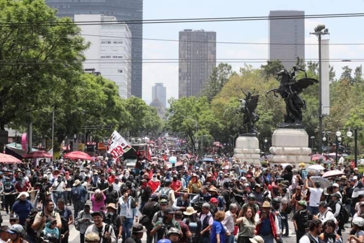 Caos rumbo al Estadio Azteca: protestas y cierres colapsan la llegada al Mundial