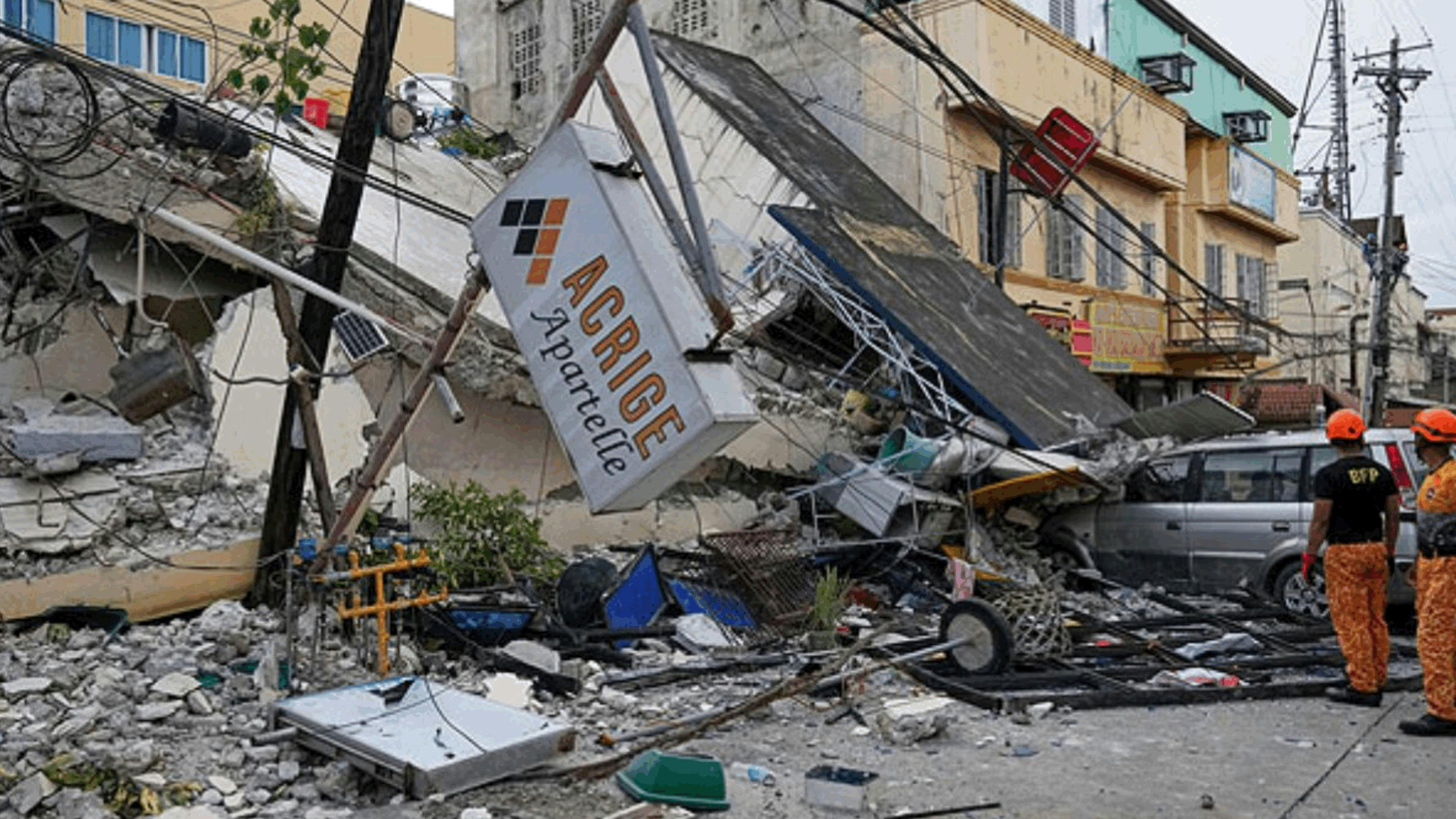 Sismo de magnitud 6.5 sacude el sur de Filipinas, la misma zona devastada hace tres semanas
