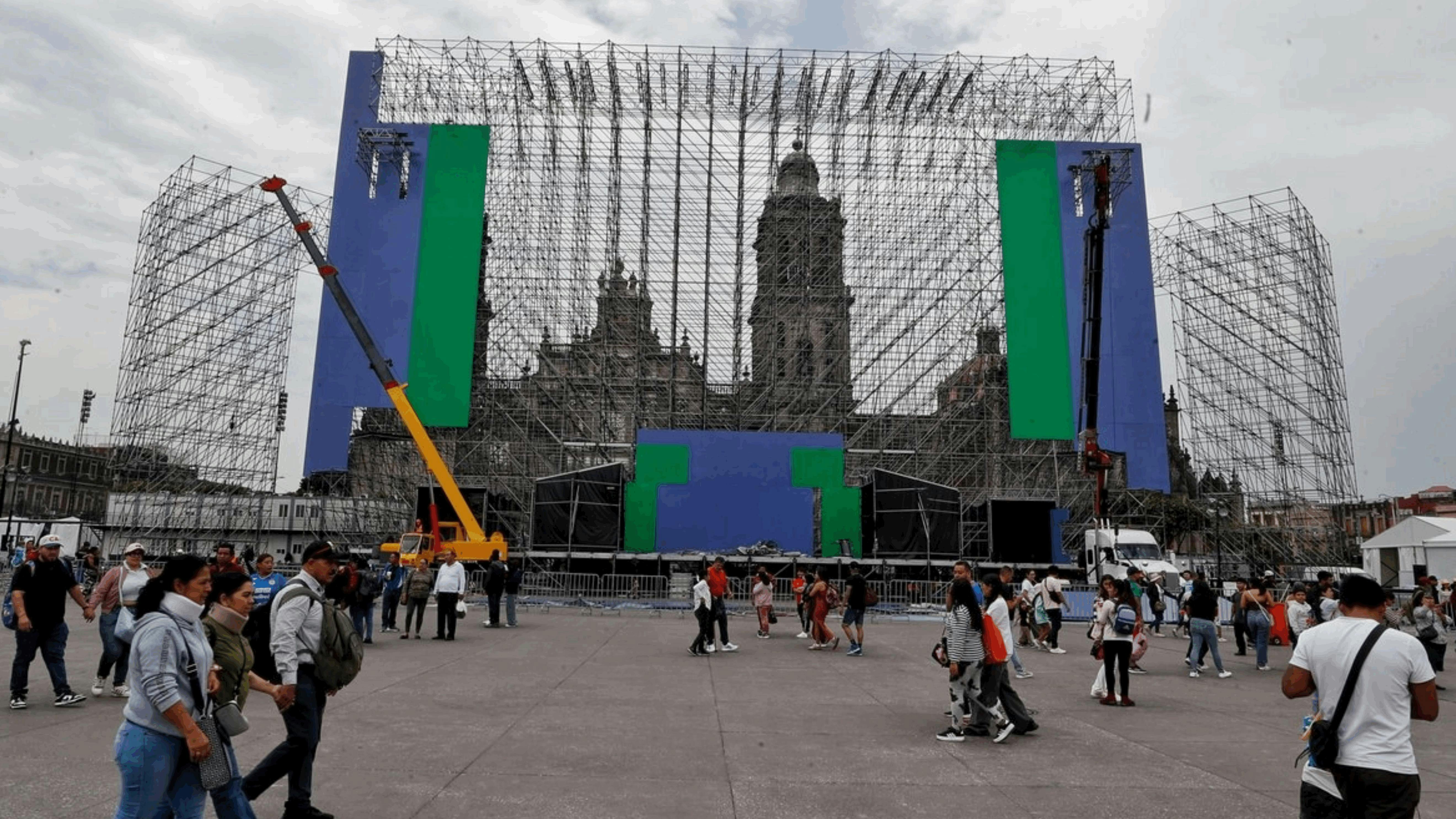 Cierres viales en CDMX: Ángel, Zócalo y Monumento a la Revolución blindados previo al México vs Inglaterra