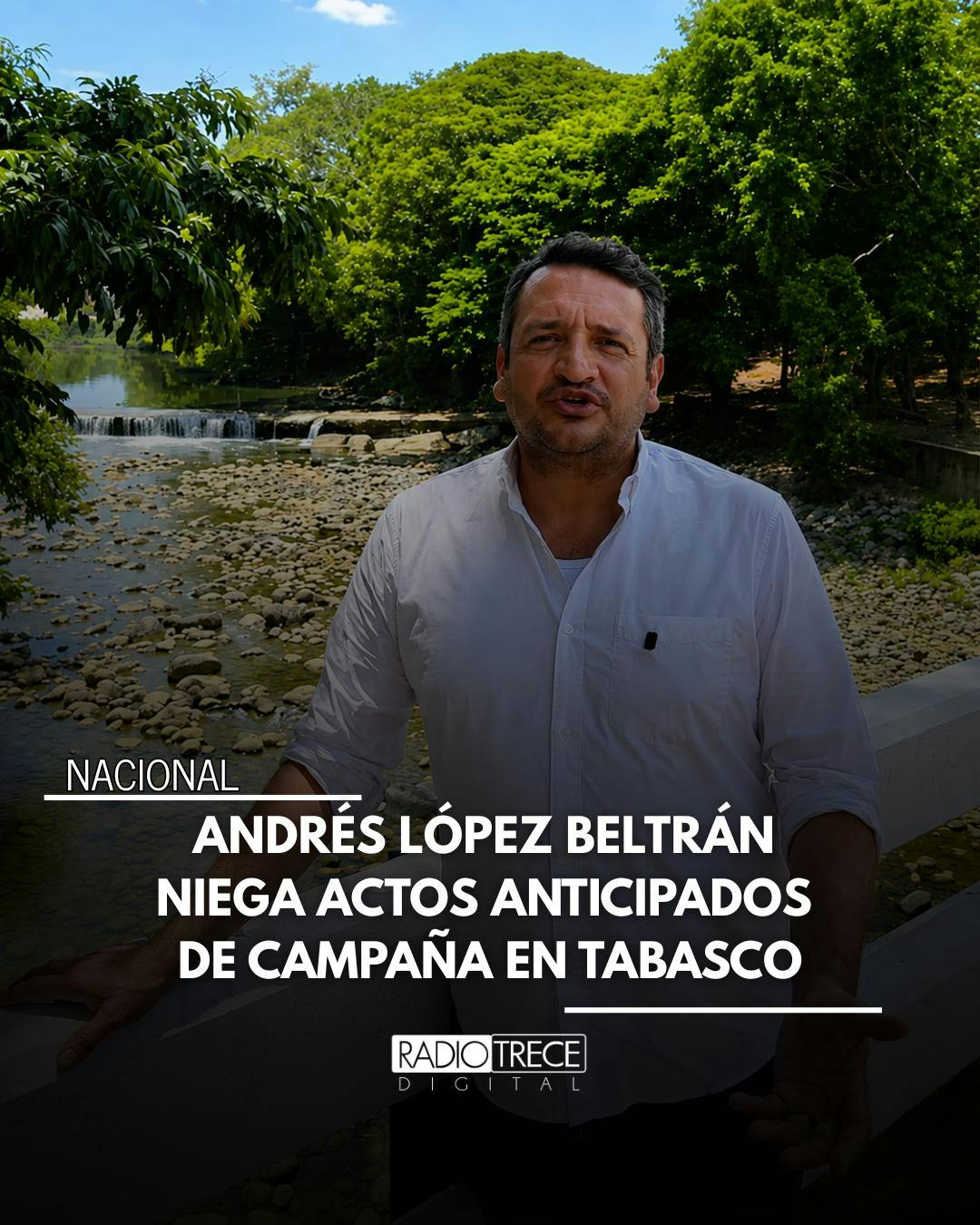 Frente a amagos de denuncias, Andrés López Beltrán niega proselitismo rumbo al 2027: "Es labor informativa"