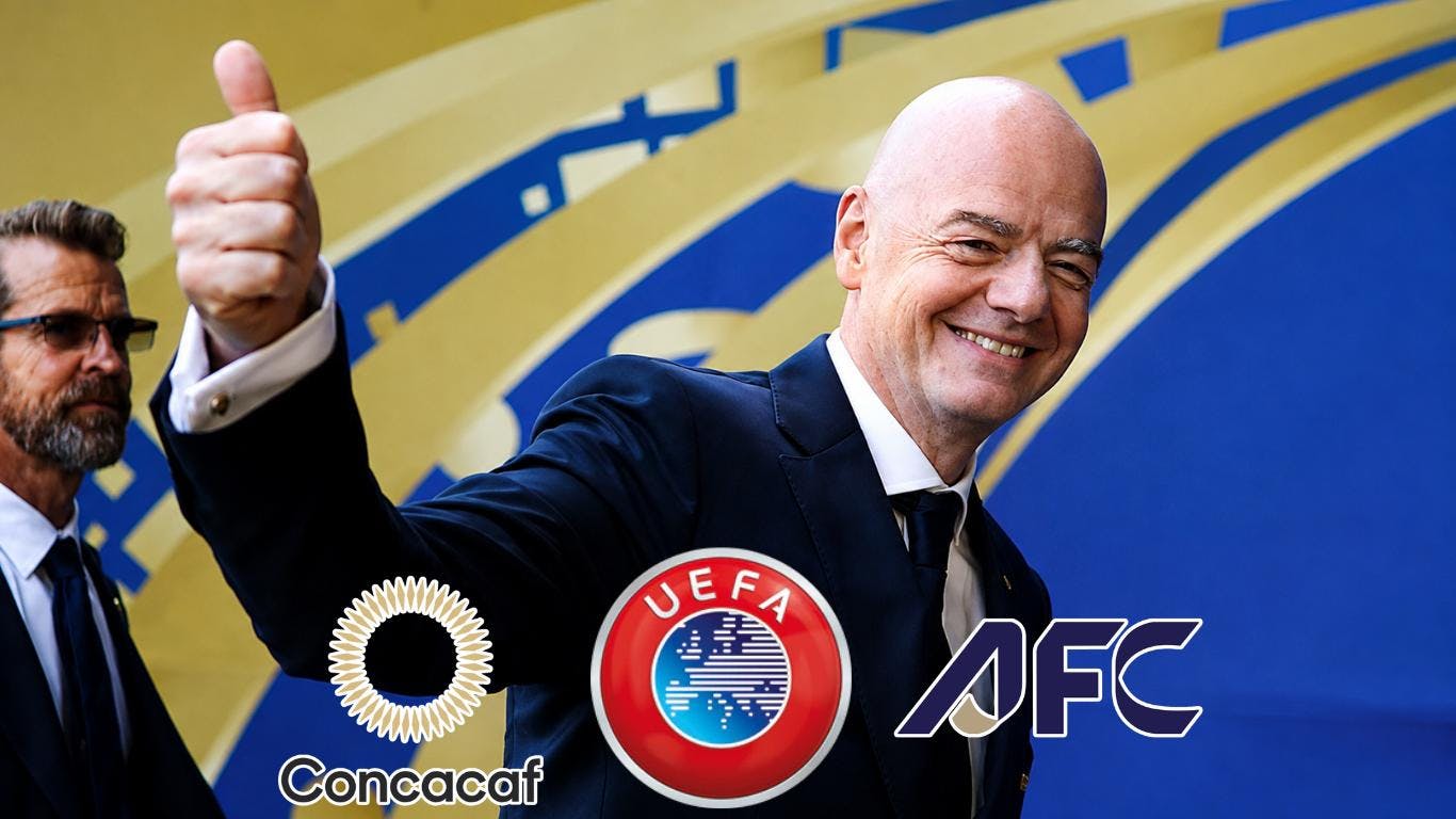 UEFA, Concacaf y AFC forman frente común contra Gianni Infantino