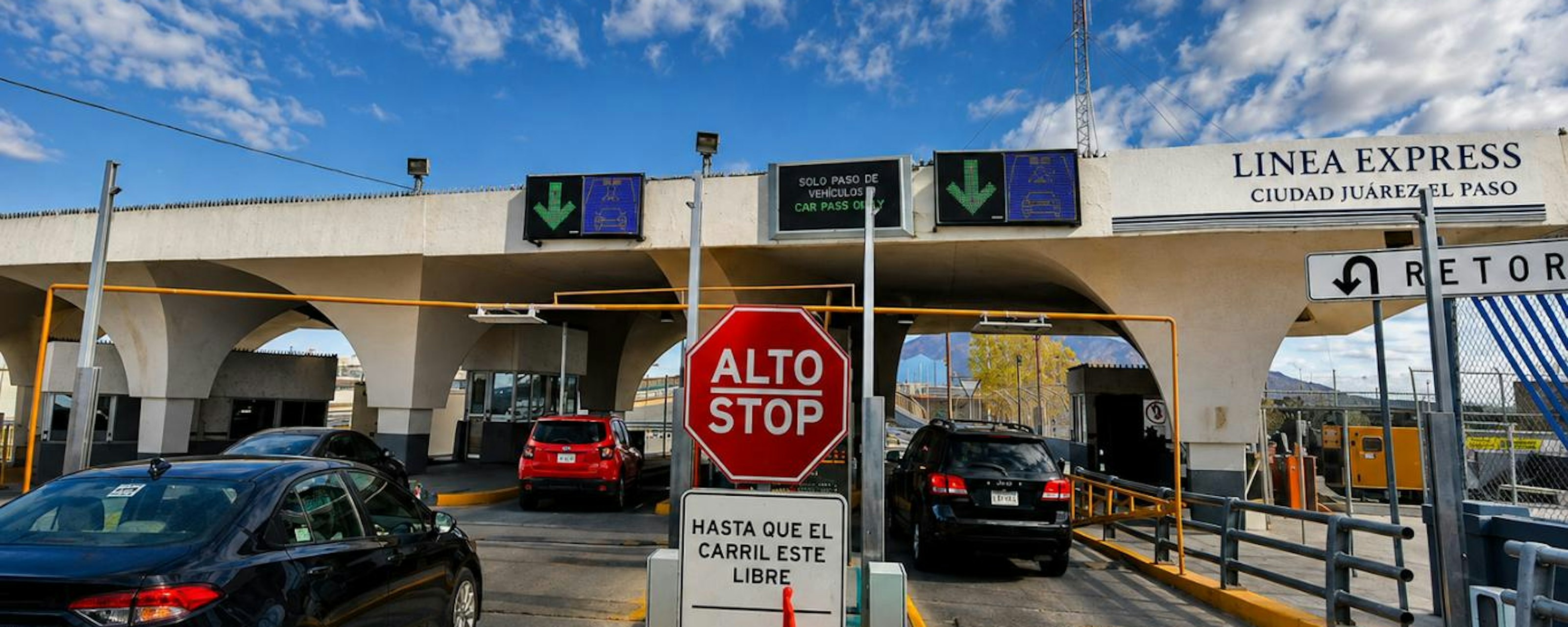 Cae flujo en cruces de Juárez y Tijuana por retiro masivo de visas a madres mexicanas