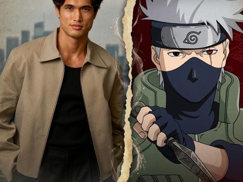 De la televisión al anime: Charles Melton se perfila para interpretar a Kakashi en el live-action de 'Naruto'