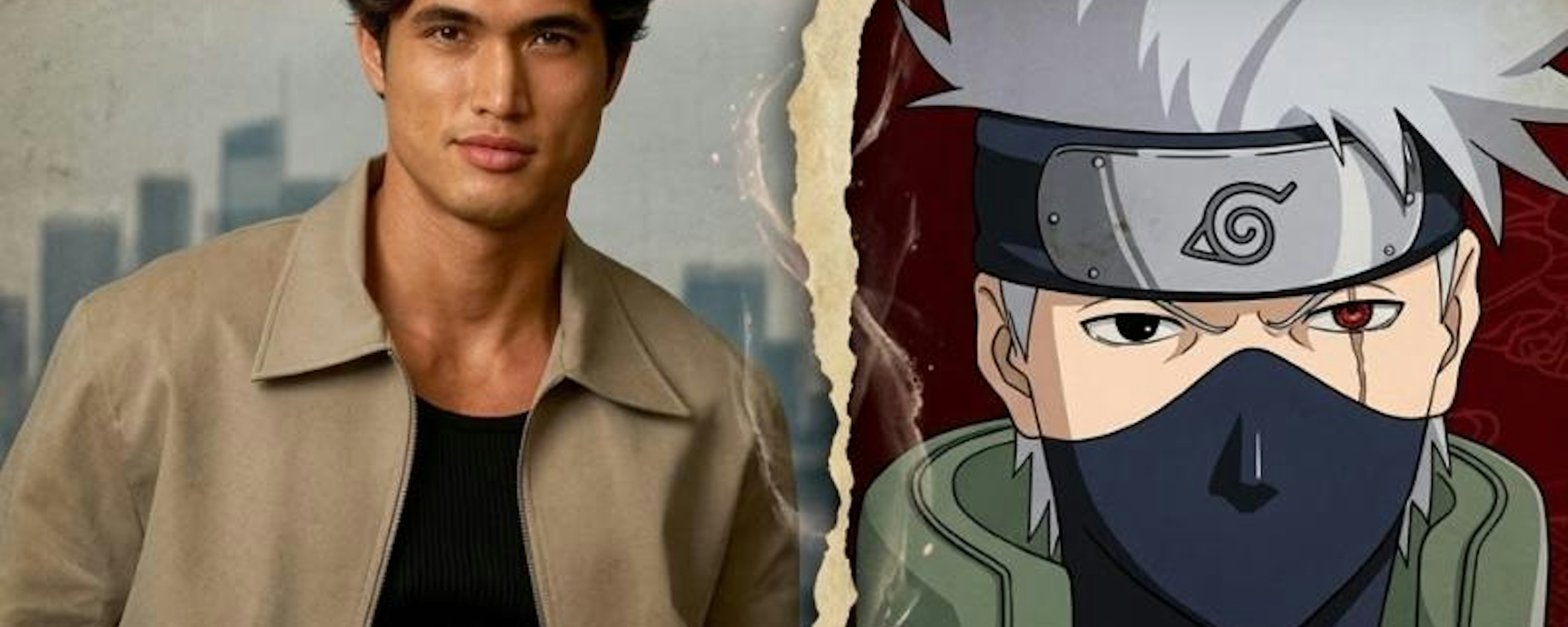 De la televisión al anime: Charles Melton se perfila para interpretar a Kakashi en el live-action de 'Naruto'