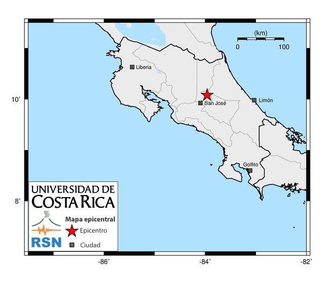 Dos fuertes sismos sacuden Costa Rica durante la madrugada; registran decenas de réplicas