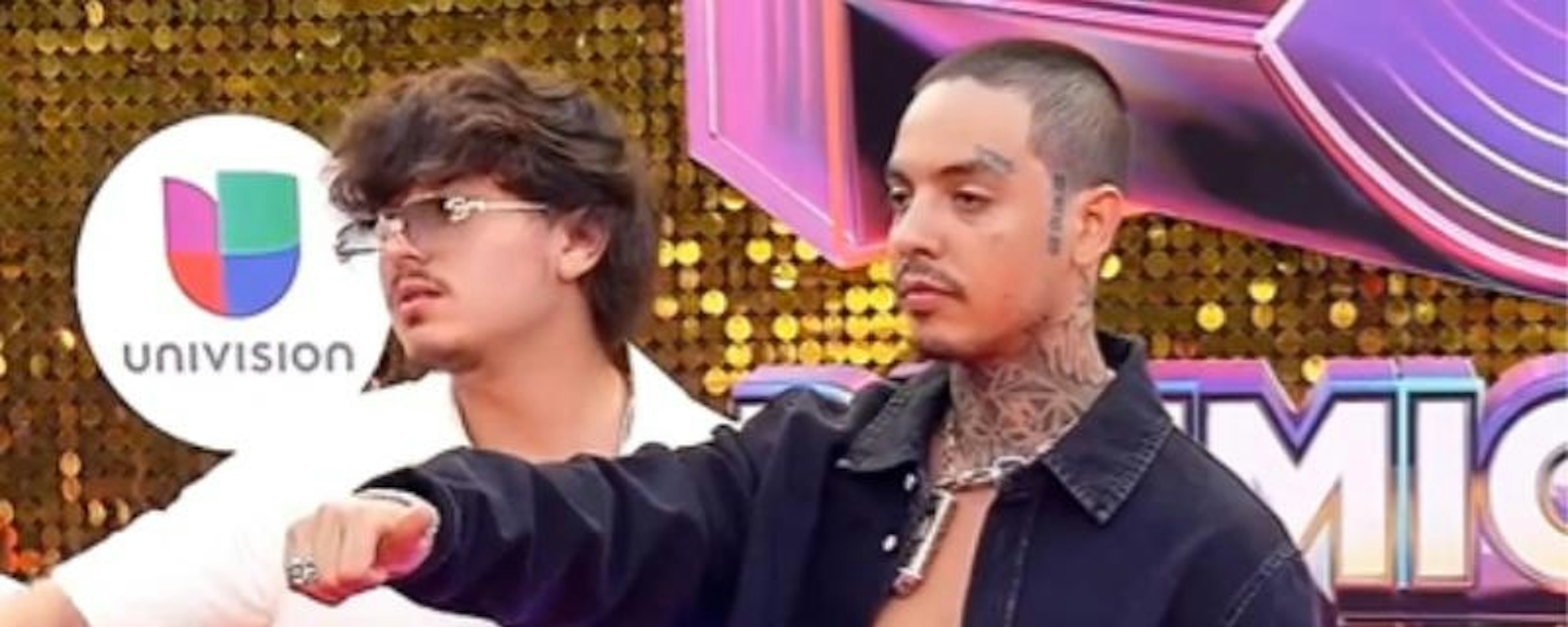 "Qué vergüenza": Polémico VIDEO de Gabito Ballesteros y Natanael Cano desata críticas por presunto estado inconveniente en Premios Juventud