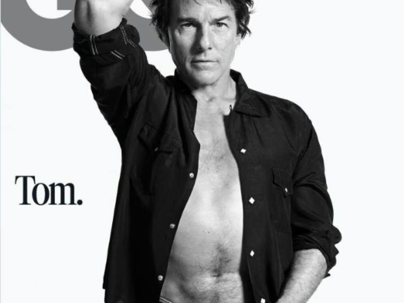 A los 64 años, Tom Cruise presume su físico en la portada de GQ: “Veo la vida como una aventura”