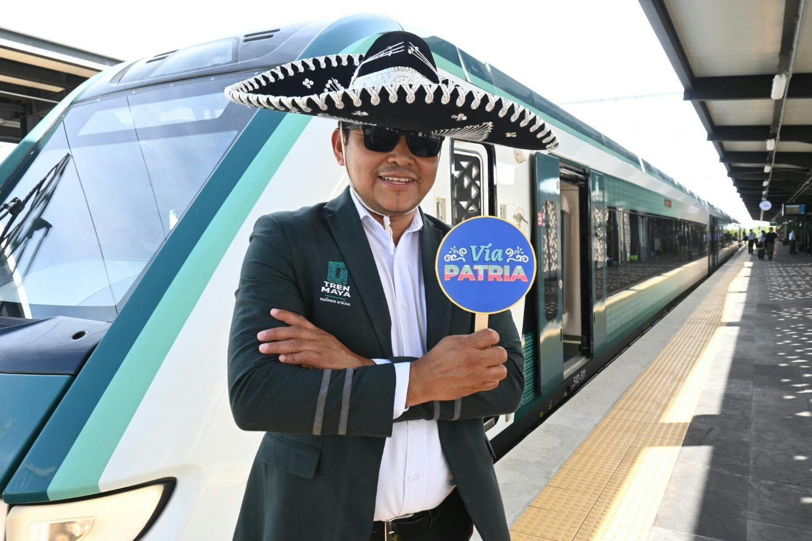 Tren Maya celebra las fiestas patrias  con “Vía Patria” desde la Estación Mérida-Teya