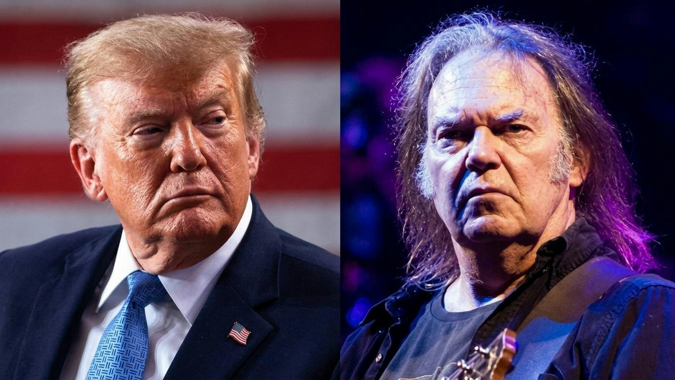 Neil Young demanda a Donald Trump por 10 millones de dólares | Lokura FM
