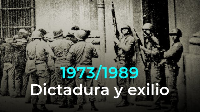 1973 ‣ 1989  Dictadura y exilio