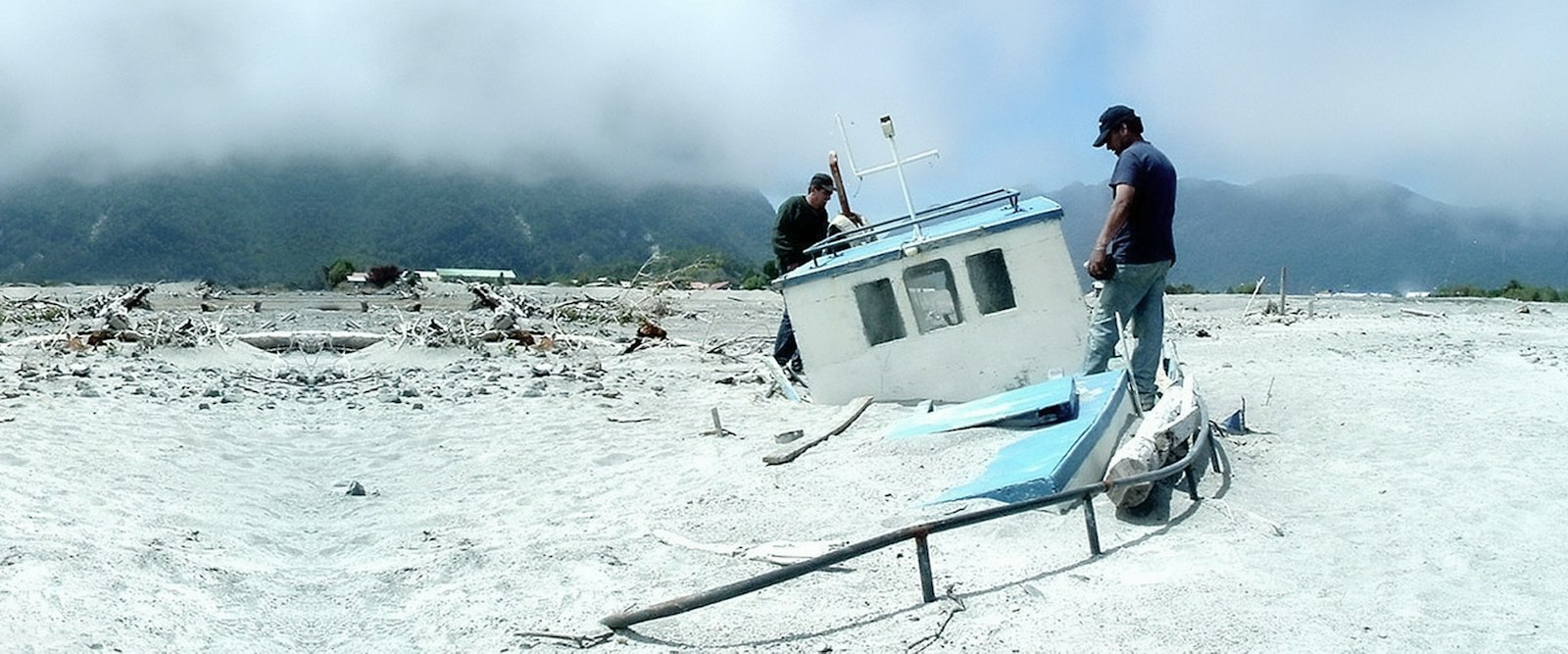 Vecinos del volcán