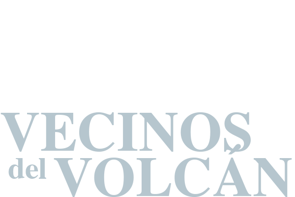 Vecinos del volcán