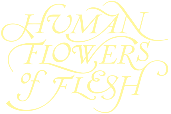 Flores humanas de carne