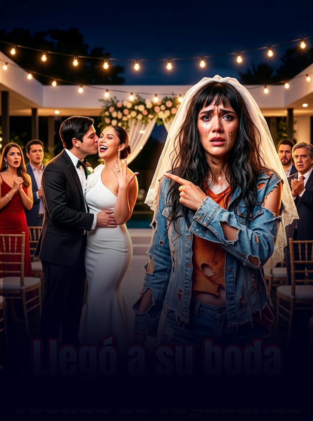 Llegó a su boda vestida de vagabunda