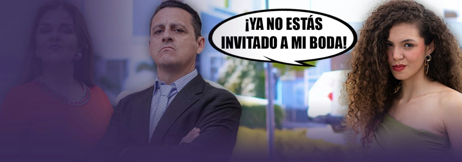 Desinvitó a su padre adoptivo de su boda