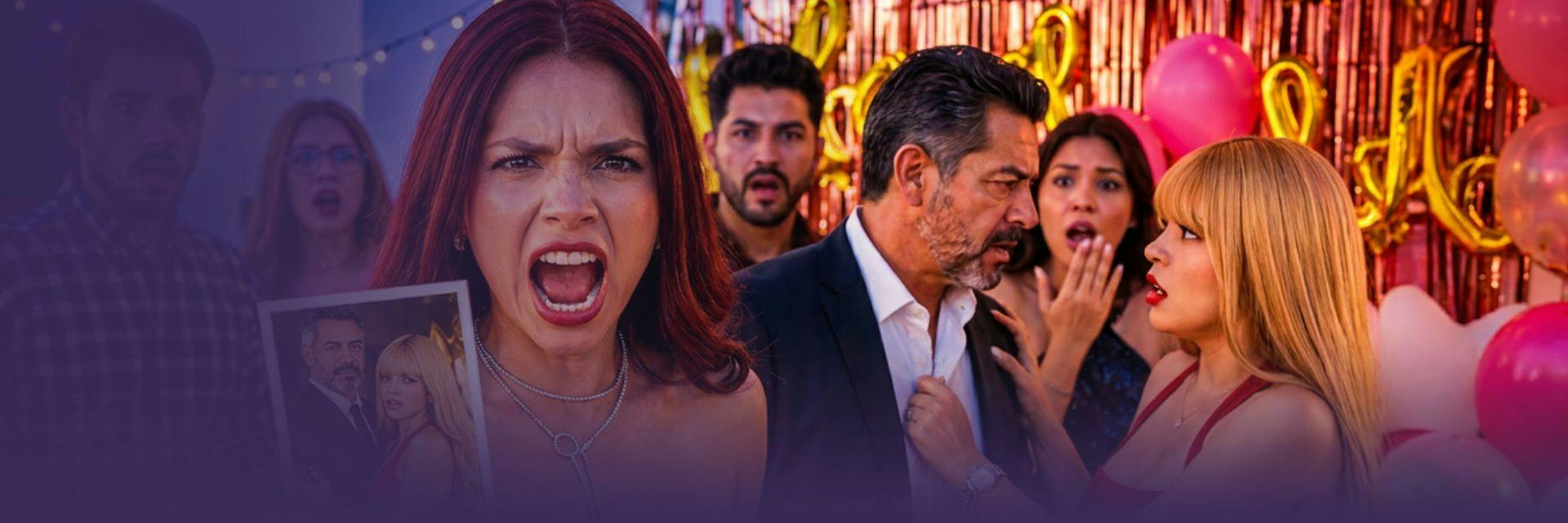 Expuso a la nueva novia de su padre frente a todos
