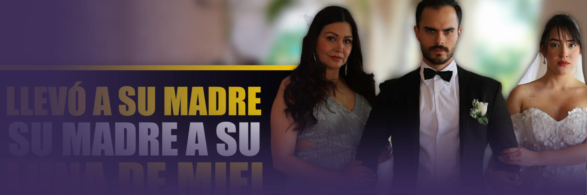 Llevó a su madre a su luna de miel