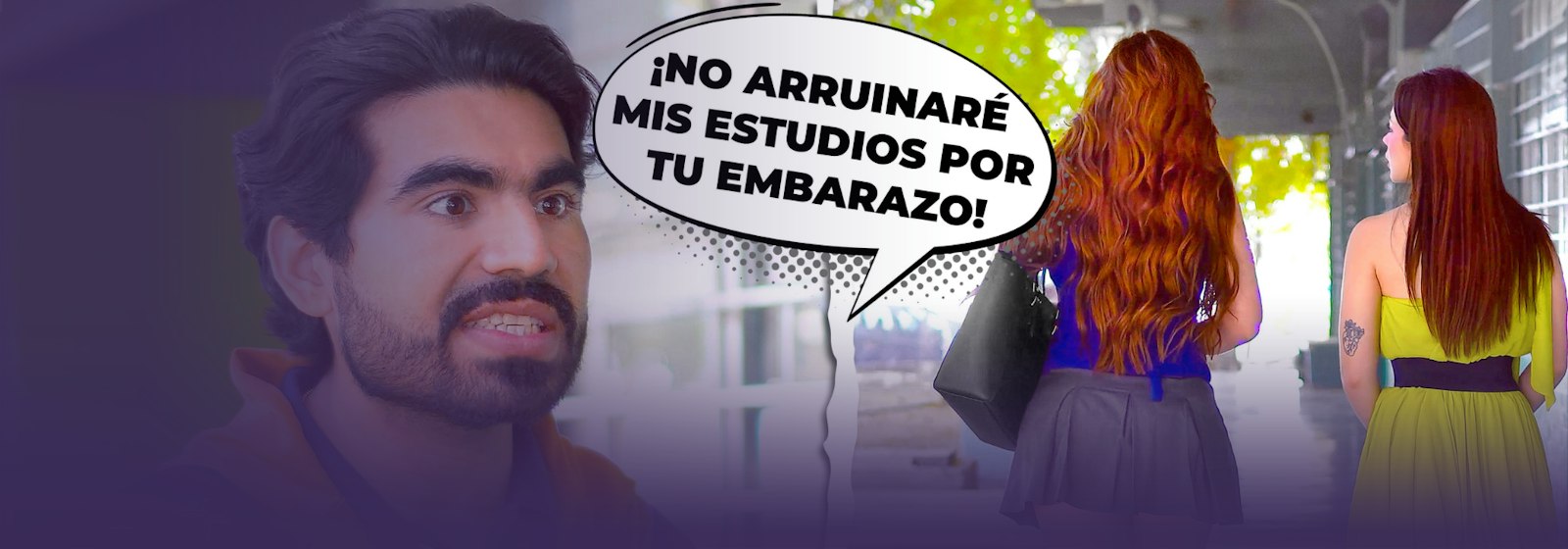 Su novio la abandonó por salir embarazada