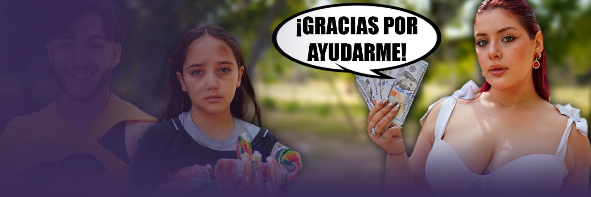 Niña vagabunda ayuda a una desconocida que le cambio la vida