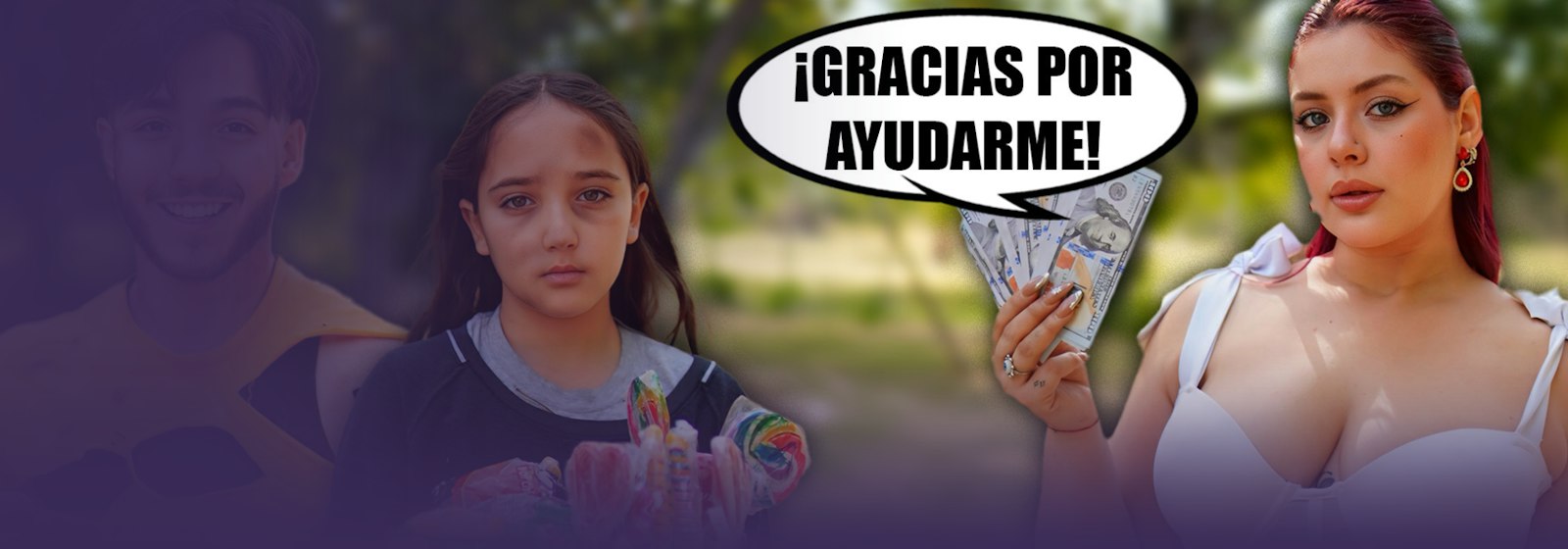 Niña vagabunda ayuda a una desconocida que le cambio la vida