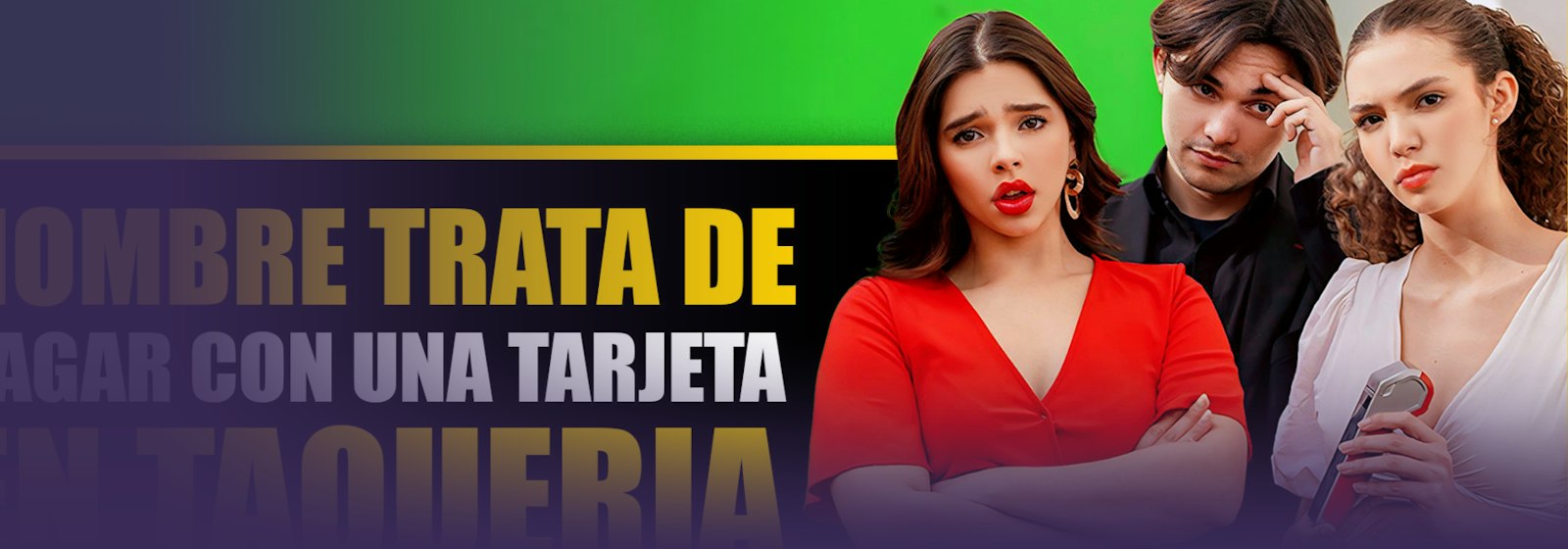 Millonario quiso pagar con tarjeta de crédito en una taquería