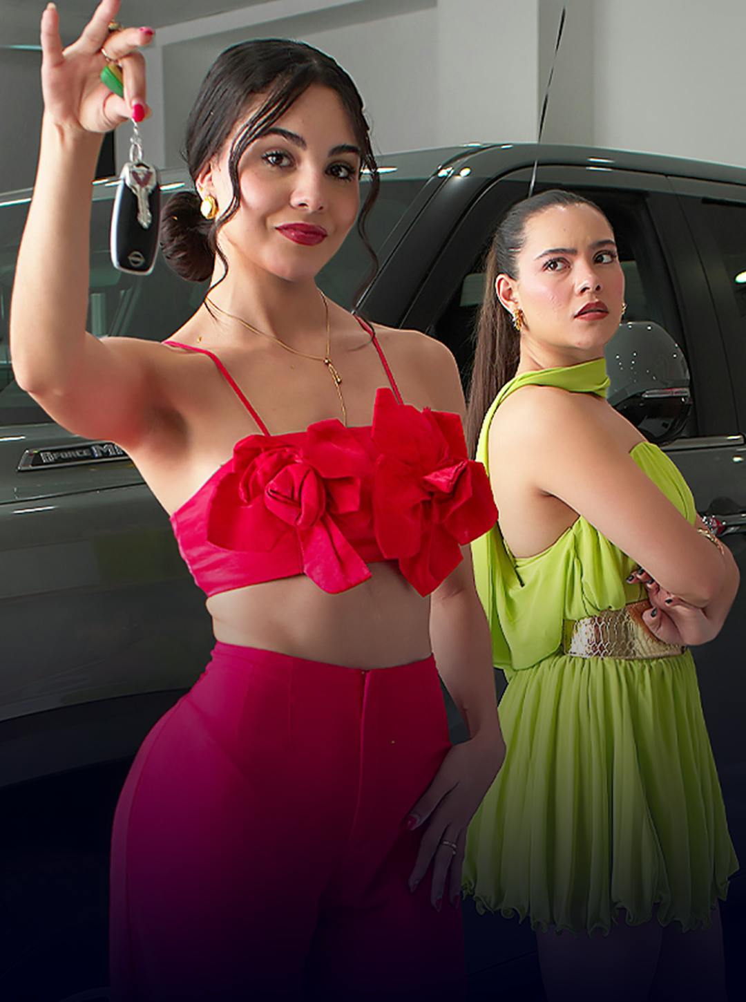 No soportaba ver a su mejor amiga en un auto lujoso