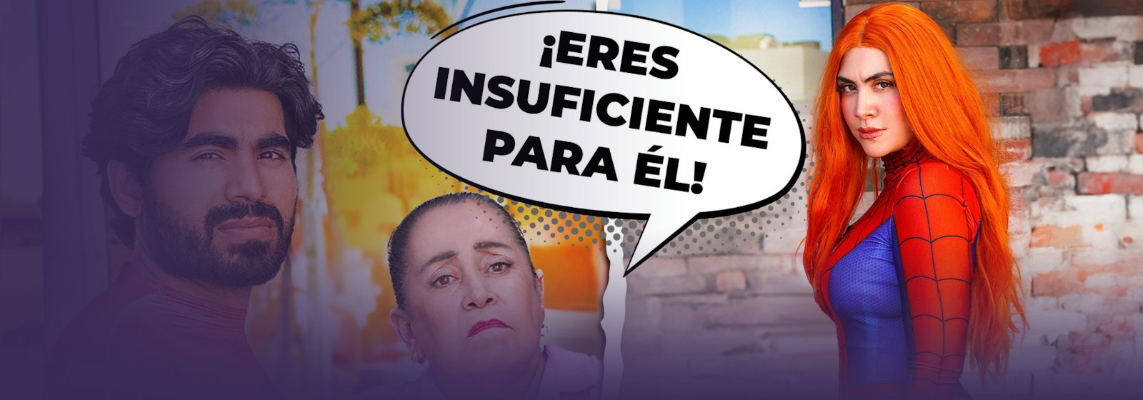 Su esposa lo abandonó por tener mamitis