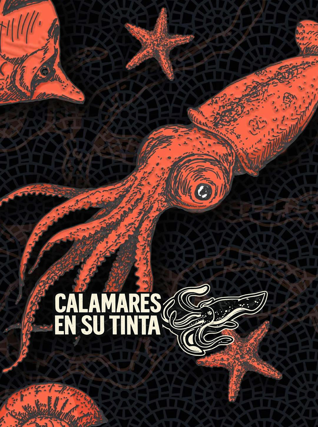 Calamares en su tinta