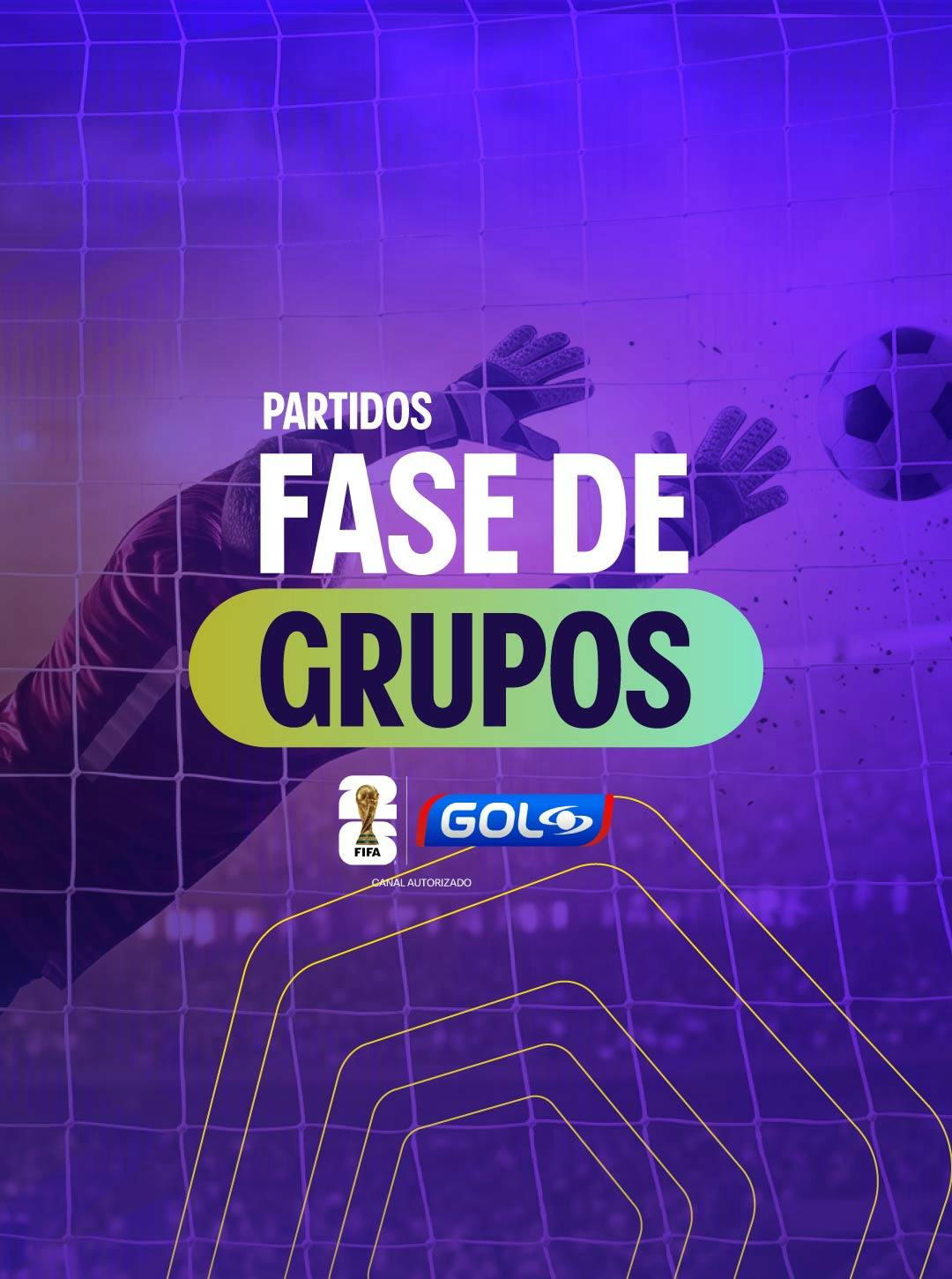 Partidos Fase de Grupos – Mundial 2026