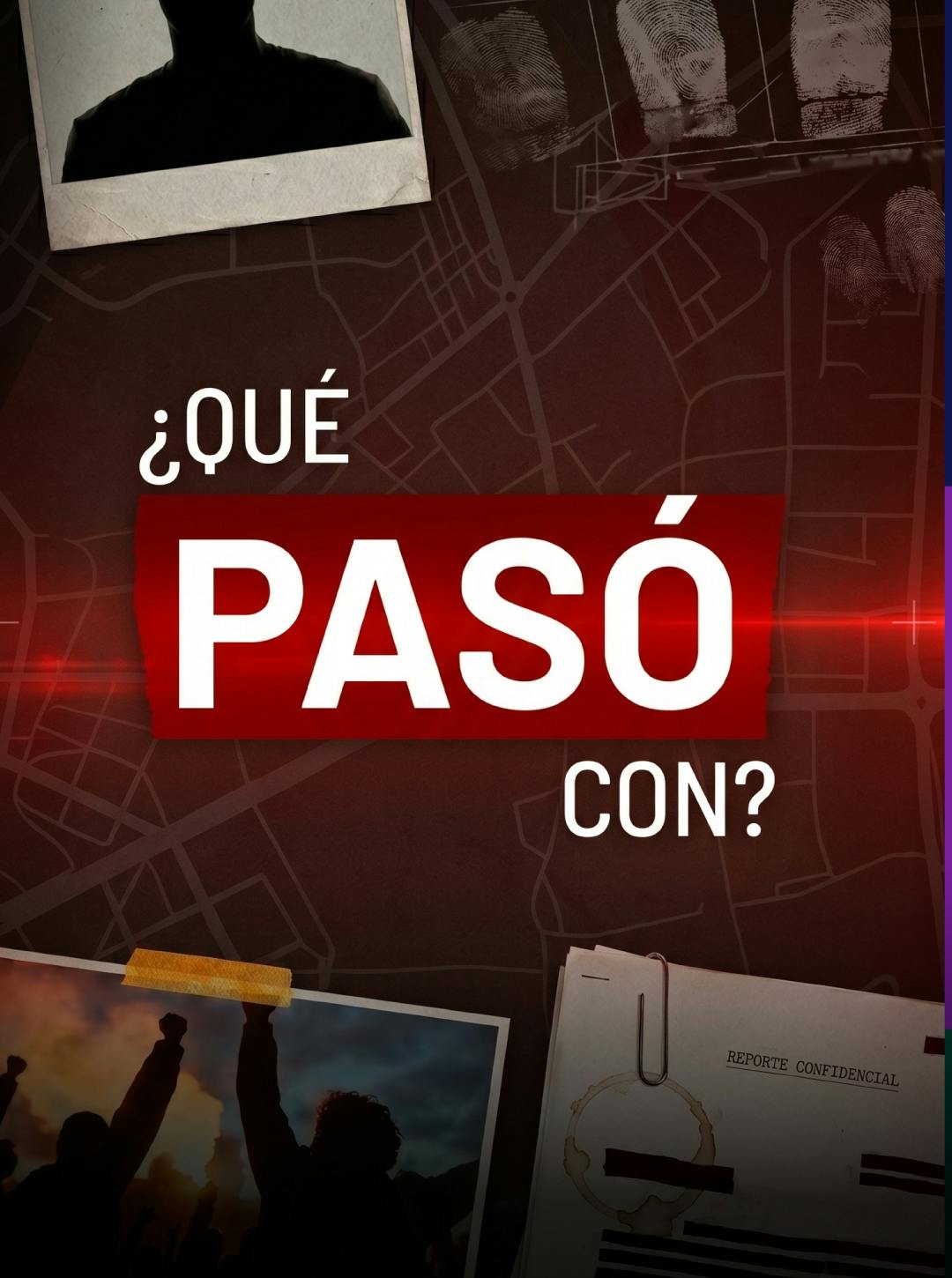 ¿Qué pasó con?