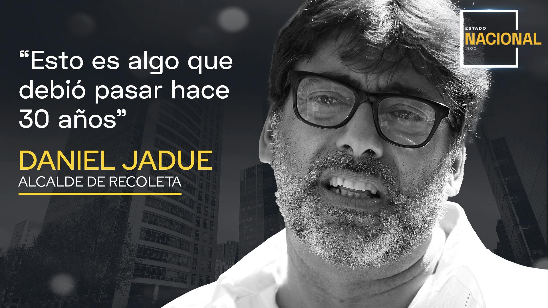 Daniel Jadue tras triunfo del Apruebo
