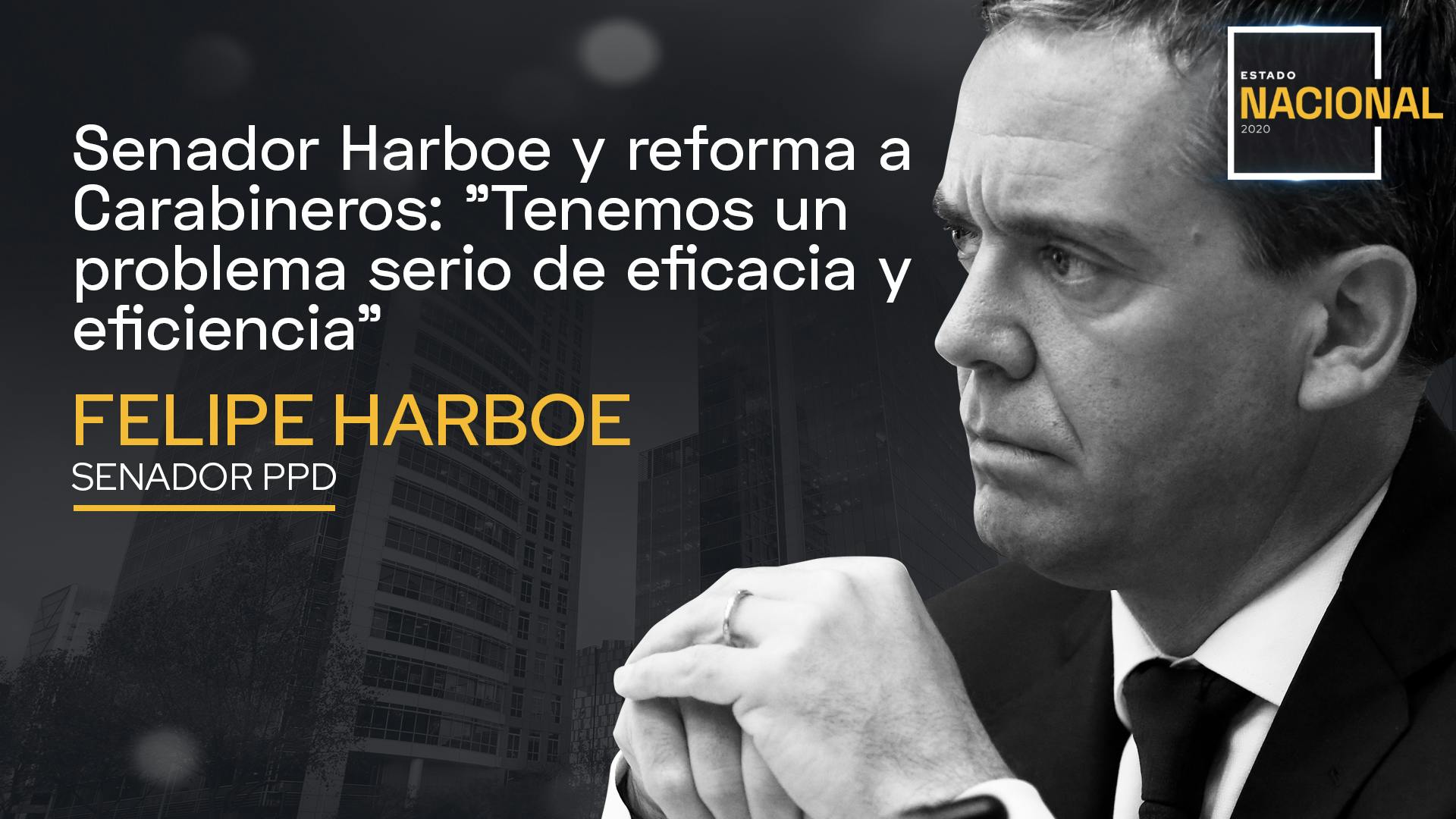 Senador Harboe por requerimiento del Gobierno al TC por el 10%: Esto va a enardecer los ánimos políticos